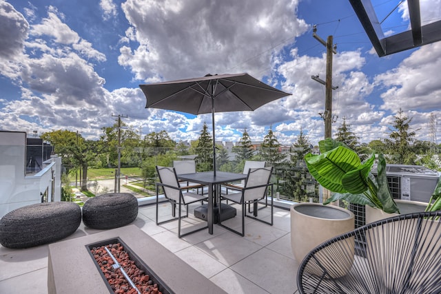 533 E Harrison Ave Unit 20, Royal Oak, MI 48067 - view of patio featuring outdoor dining area