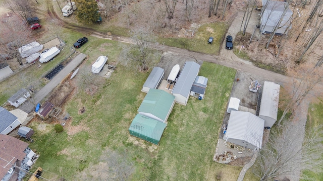 aerial view of property and surrounding area