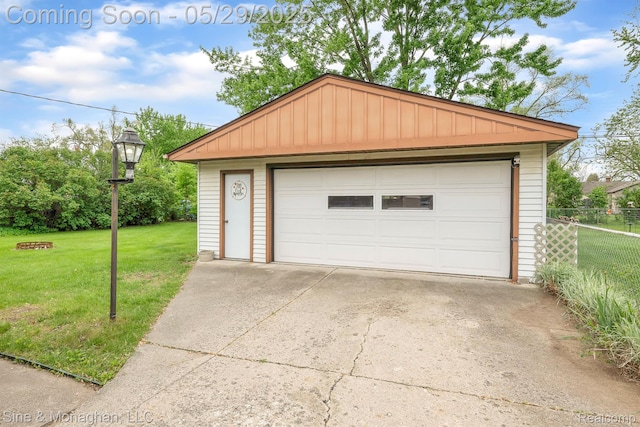 2514 Hearthside Dr, Ypsilanti, MI 48198 - view of detached garage