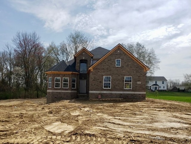 2080 Crested Butte Dr, White Lake, MI 48383 - view of front of home with brick siding and crawl space