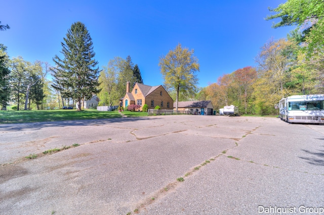 1573 N Whitehall Rd, Muskegon, MI 49445 - view of asphalt road