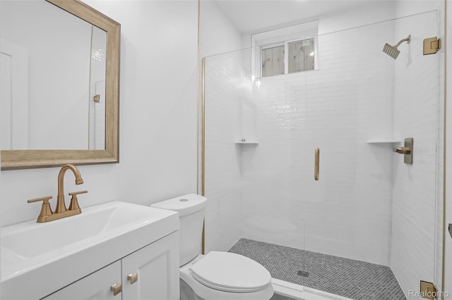 227 W Houstonia Ave, Royal Oak, MI 48073 - full bath with toilet, a shower stall, and vanity