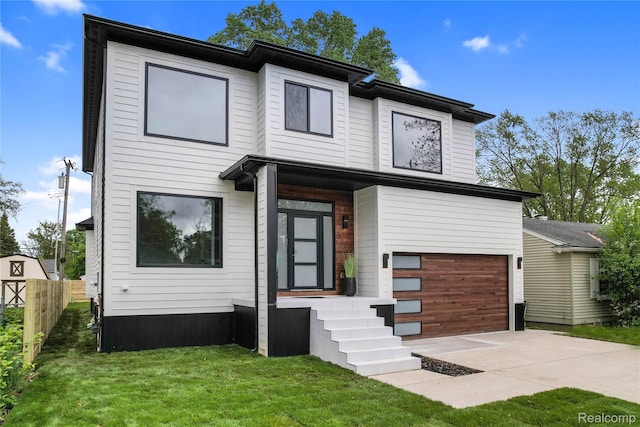4112 Elmhurst Ave, Royal Oak, MI 48073 - view of front of home with driveway and a garage