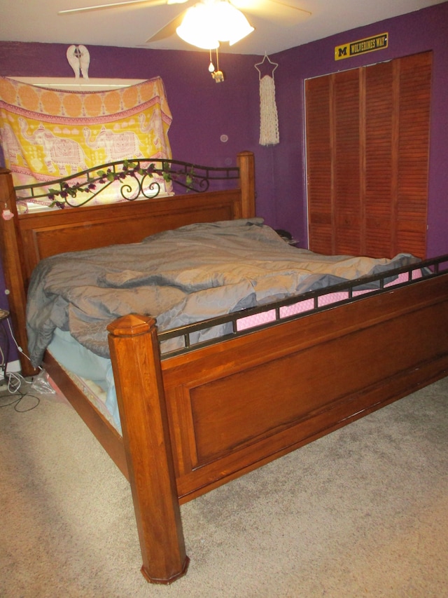 7140 Ridgedale Ln, Lambertville, MI 48144 - bedroom with carpet flooring