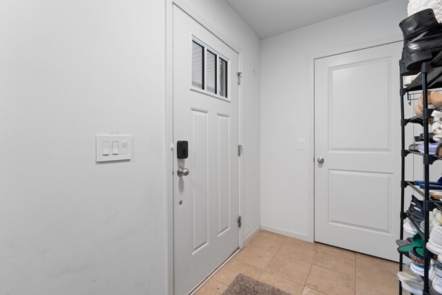 1071 N Sherman Dr Unit B, Royal Oak, MI 48067 - doorway featuring light tile patterned floors and baseboards