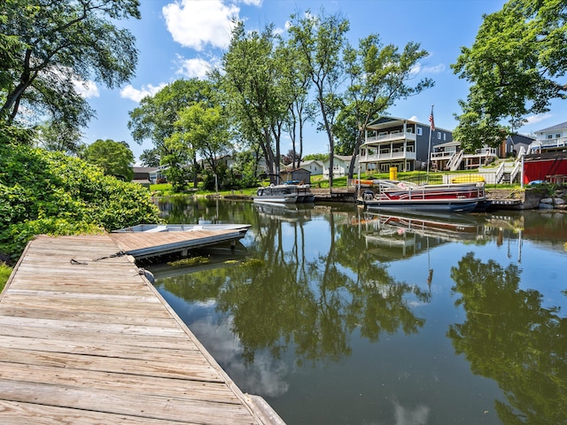 3097 Lansdowne Rd, Waterford, MI 48329 - dock area with a water view