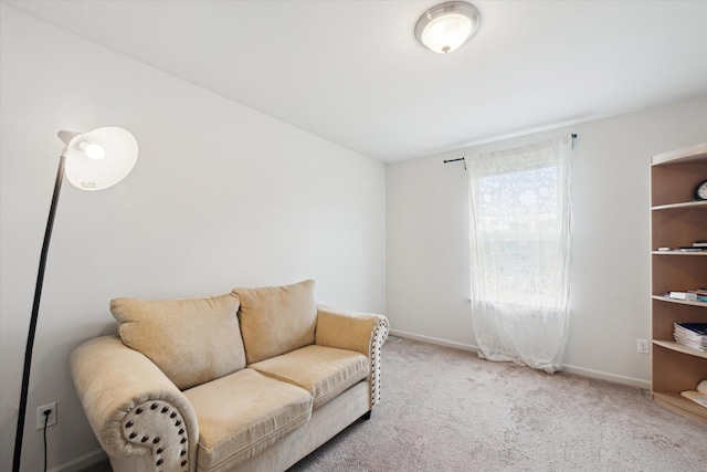 3236 Curtis, Wixom, MI 48393 - carpeted living area featuring baseboards