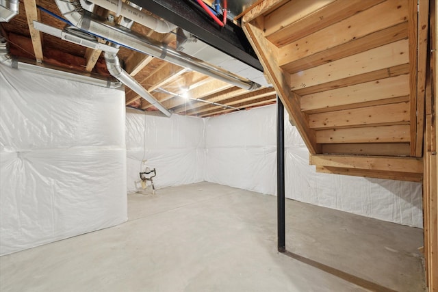 3236 Curtis, Wixom, MI 48393 - view of unfinished basement