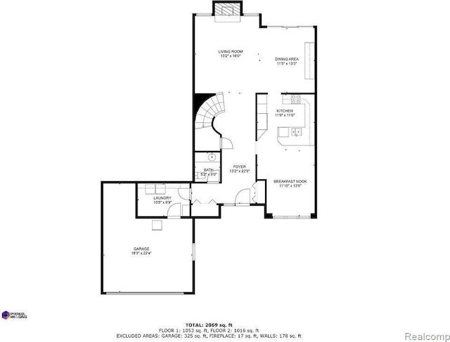 5117 Woodview Ct, Dearborn, MI 48126 - property floor plan