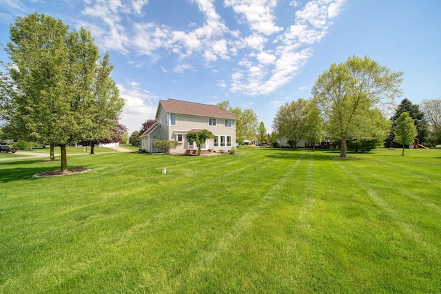 1287 Deer Run, Grass Lake, MI 49240 - view of green lawn