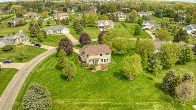 1287 Deer Run, Grass Lake, MI 49240 - aerial perspective of suburban area