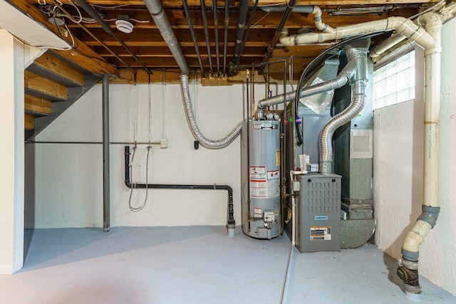 1141 Marquette Ct, Rochester Hills, MI 48307 - basement featuring water heater