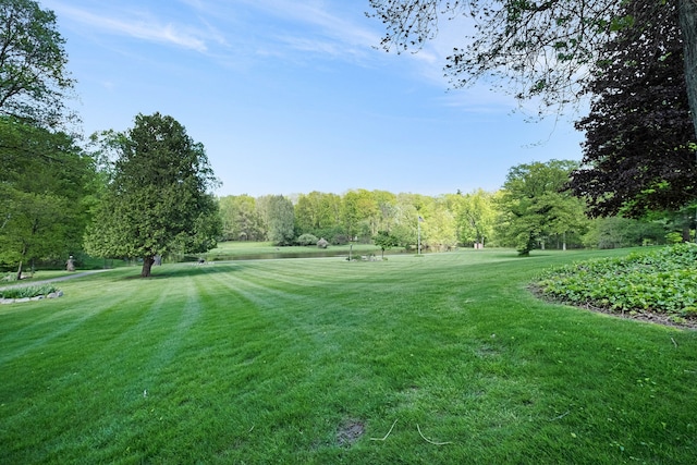 2103 E Newark Rd, Lapeer, MI 48446 - surrounding community featuring a lawn, view of scattered trees, and view of golf course