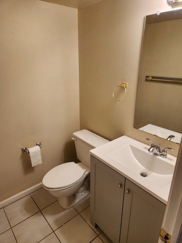 50013 S Jimmy, Chesterfield, MI 48047 - half bath with tile patterned floors, toilet, and vanity