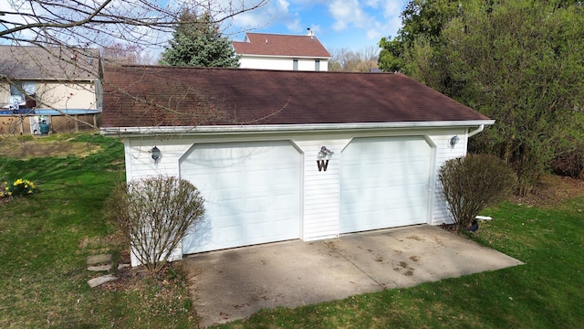 11365 Runnells Dr, Clio, MI 48420 - view of detached garage