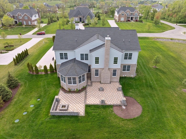 1840 Tapadera Dr, Ann Arbor, MI 48103 - aerial perspective of suburban area