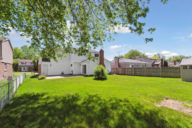 2374 Berwick Dr, Canton, MI 48188 - view of yard with a patio area and a residential view