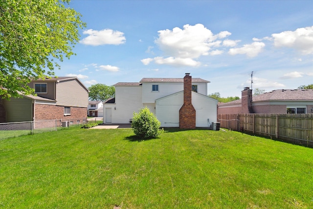 2374 Berwick Dr, Canton, MI 48188 - rear view of house with central AC unit