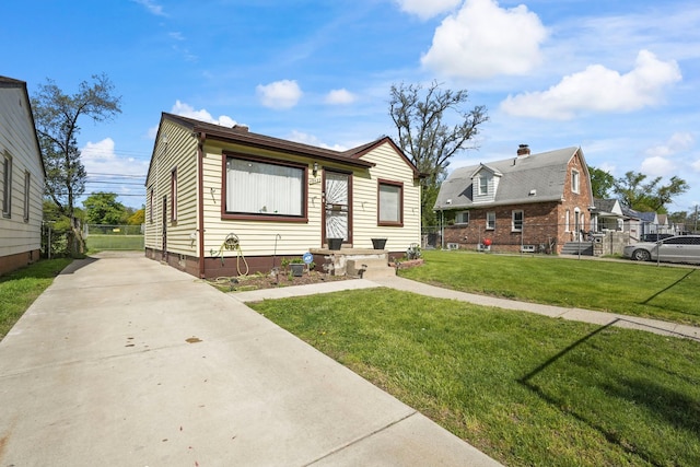19433 Fenmore St, Detroit, MI 48235 - view of front of house with concrete driveway