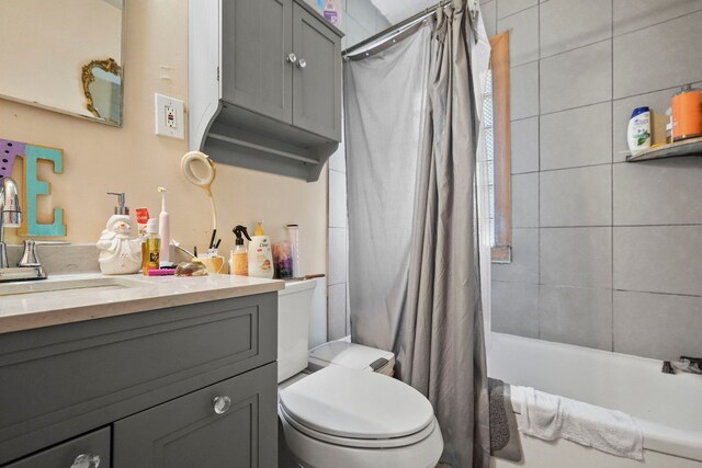 19433 Fenmore St, Detroit, MI 48235 - full bath with toilet, vanity, and shower / tub combo