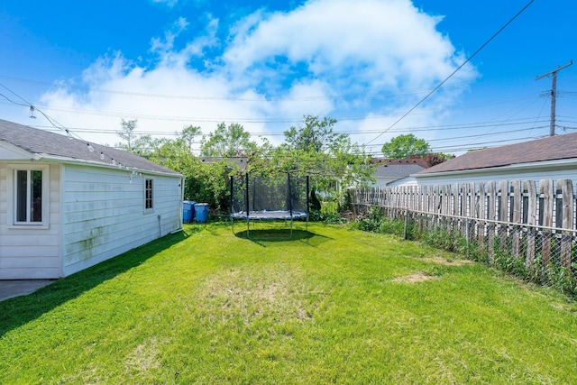 1526 S Gulley Rd, Dearborn Heights, MI 48125 - view of yard featuring a trampoline