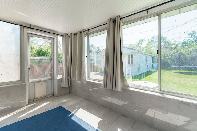 1526 S Gulley Rd, Dearborn Heights, MI 48125 - unfurnished sunroom featuring healthy amount of natural light