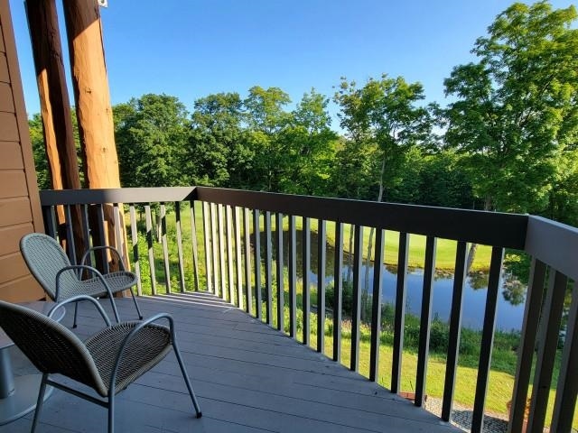 2400 Troon S, Bellaire, MI 49615 - view of wooden terrace