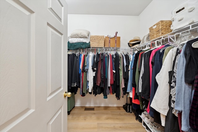42259 White Hart Blvd, Canton, MI 48188 - walk in closet featuring wood finished floors