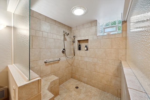 42259 White Hart Blvd, Canton, MI 48188 - full bath with a tile shower