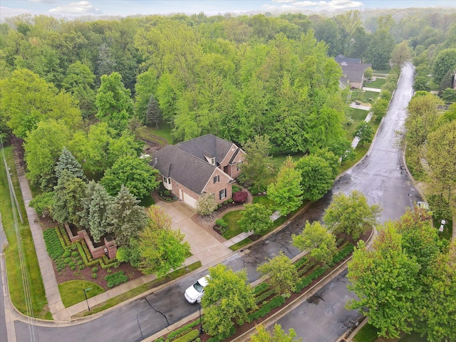 42259 White Hart Blvd, Canton, MI 48188 - bird's eye view of a heavily wooded area