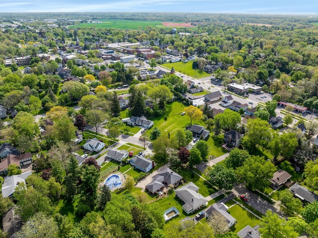212 W Mckay St, Saline, MI 48176 - aerial perspective of suburban area