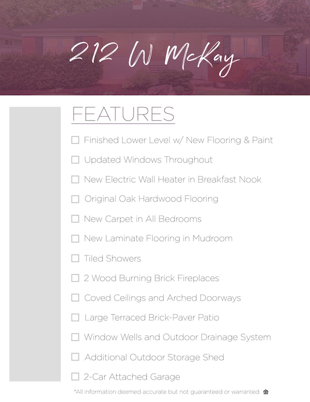 212 W Mckay St, Saline, MI 48176 - view of miscellaneous document