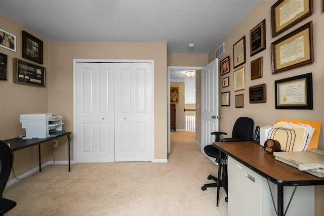 1433 Bicentennial Pkwy, Ann Arbor, MI 48108 - office space featuring light colored carpet, baseboards, and a textured ceiling