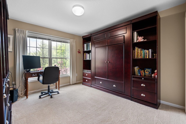 1433 Bicentennial Pkwy, Ann Arbor, MI 48108 - home office featuring light colored carpet and baseboards