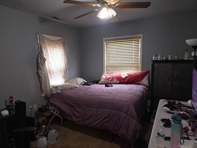 28465 John Hauk St, Garden City, MI 48135 - carpeted bedroom with a ceiling fan