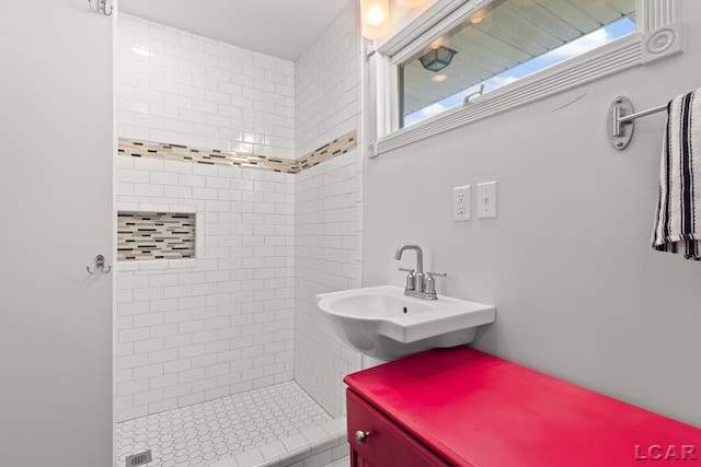 601 N Occidental Rd, Tecumseh, MI 49286 - full bath with a shower stall and a sink