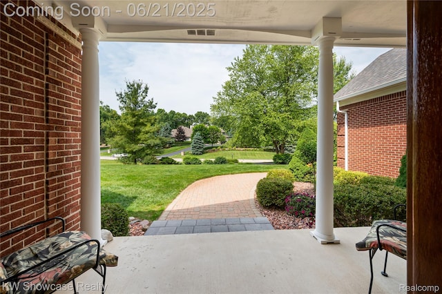 2449 Woodvale Trl, Brighton, MI 48114 - view of patio