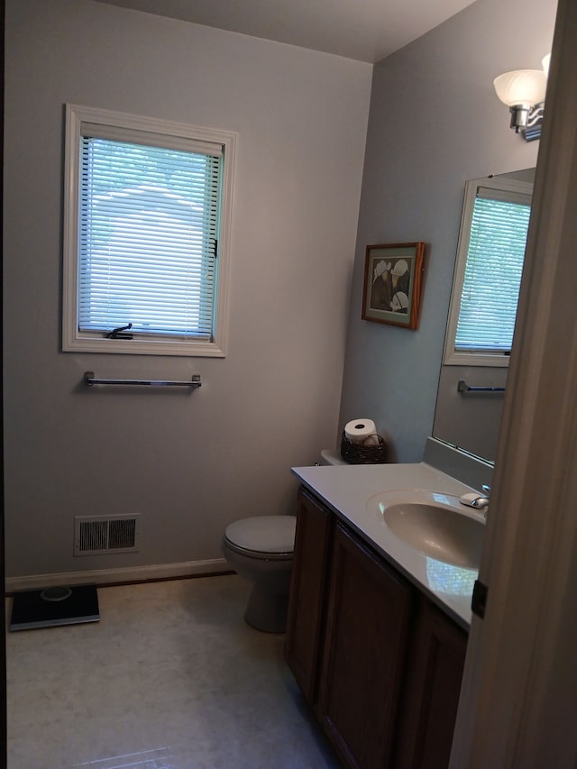3531 E Commerce Rd, Commerce Twp, MI 48382 - half bathroom featuring toilet and vanity