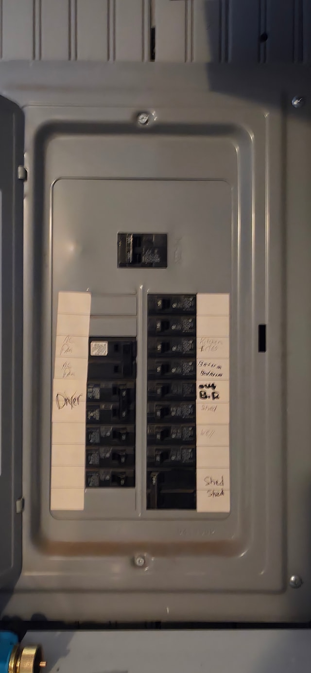 225 Myers Rd, Lapeer, MI 48446 - utility room with electric panel