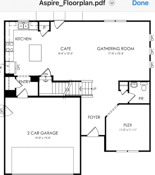 home floor plan