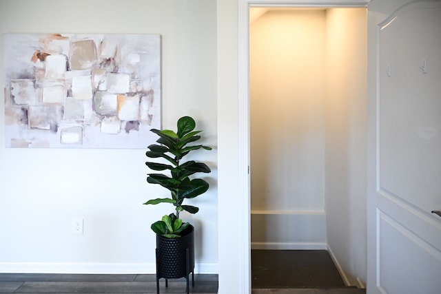 detailed view of baseboards