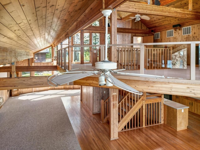14427 Acorn Cove Trl, Battle Creek, MI 49017 - interior space featuring a ceiling fan