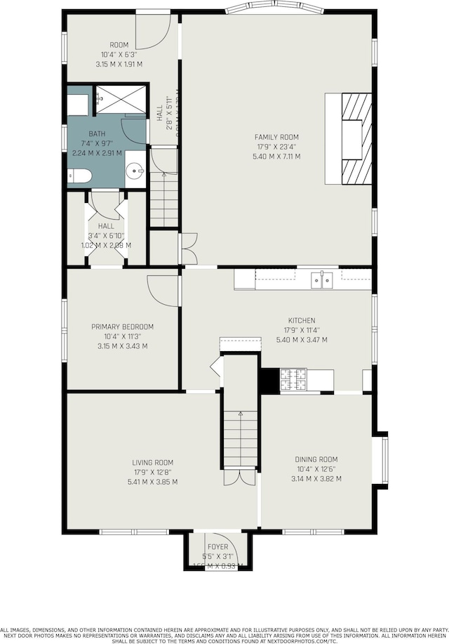 805 E Filer St, Ludington, MI 49431 - room layout