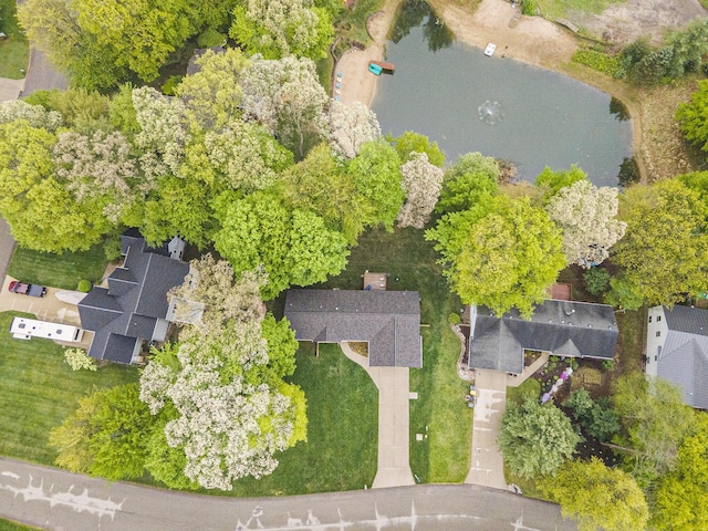 4754 Oaklane Dr, Hudsonville, MI 49426 - bird's eye view of a large body of water