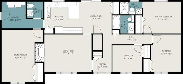13195 Rainbow Dr, Gregory, MI 48137 - room layout