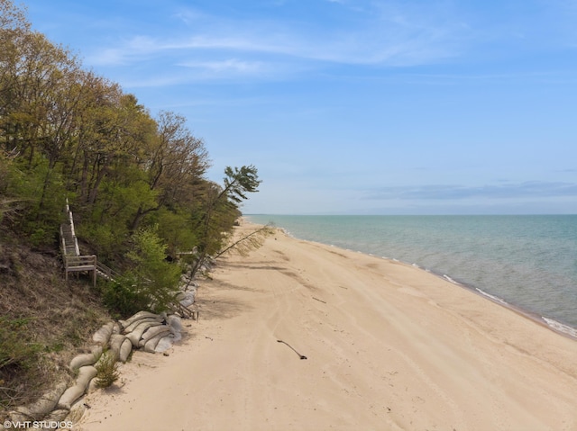 water view with local beach
