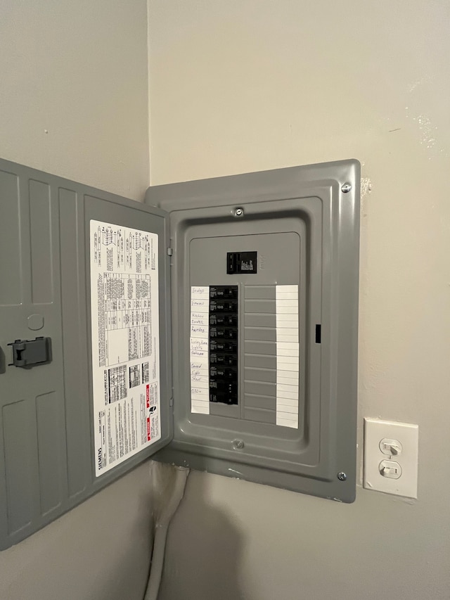 1631 Channing St, Ferndale, MI 48220 - utility room with electric panel