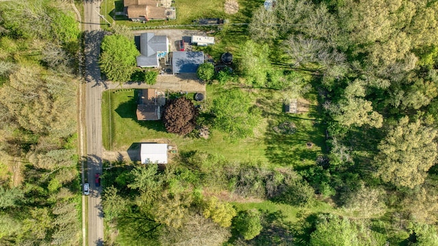 443 S Jackson St, Hanover, MI 49241 - drone / aerial view