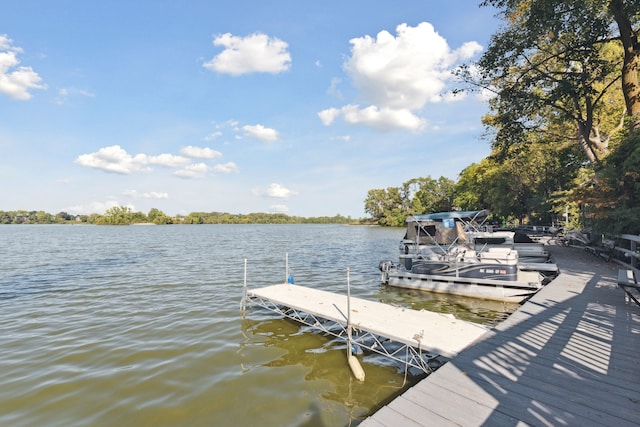 9601 Bayview Dr # 301, Ypsilanti, MI 48197 - dock area with a water view