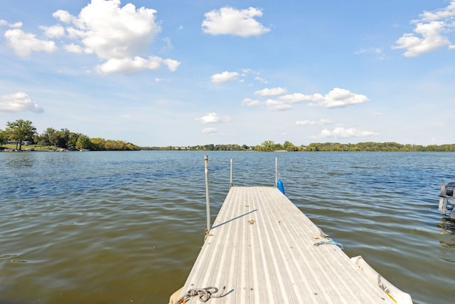 9601 Bayview Dr # 301, Ypsilanti, MI 48197 - dock featuring a water view
